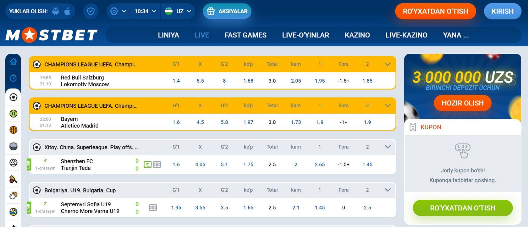 Mostbet Proqramını Yükləyin və Quraşdırın (APK)